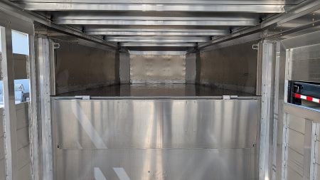 New 2026 EBY MAVERICK 20' Gooseneck Aluminum Stock Trailer
