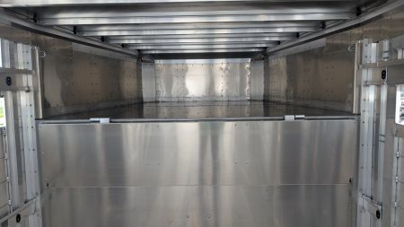 New 2026 EBY RUFF NECK 8 x 26 Gooseneck Aluminum Stock Trailer
