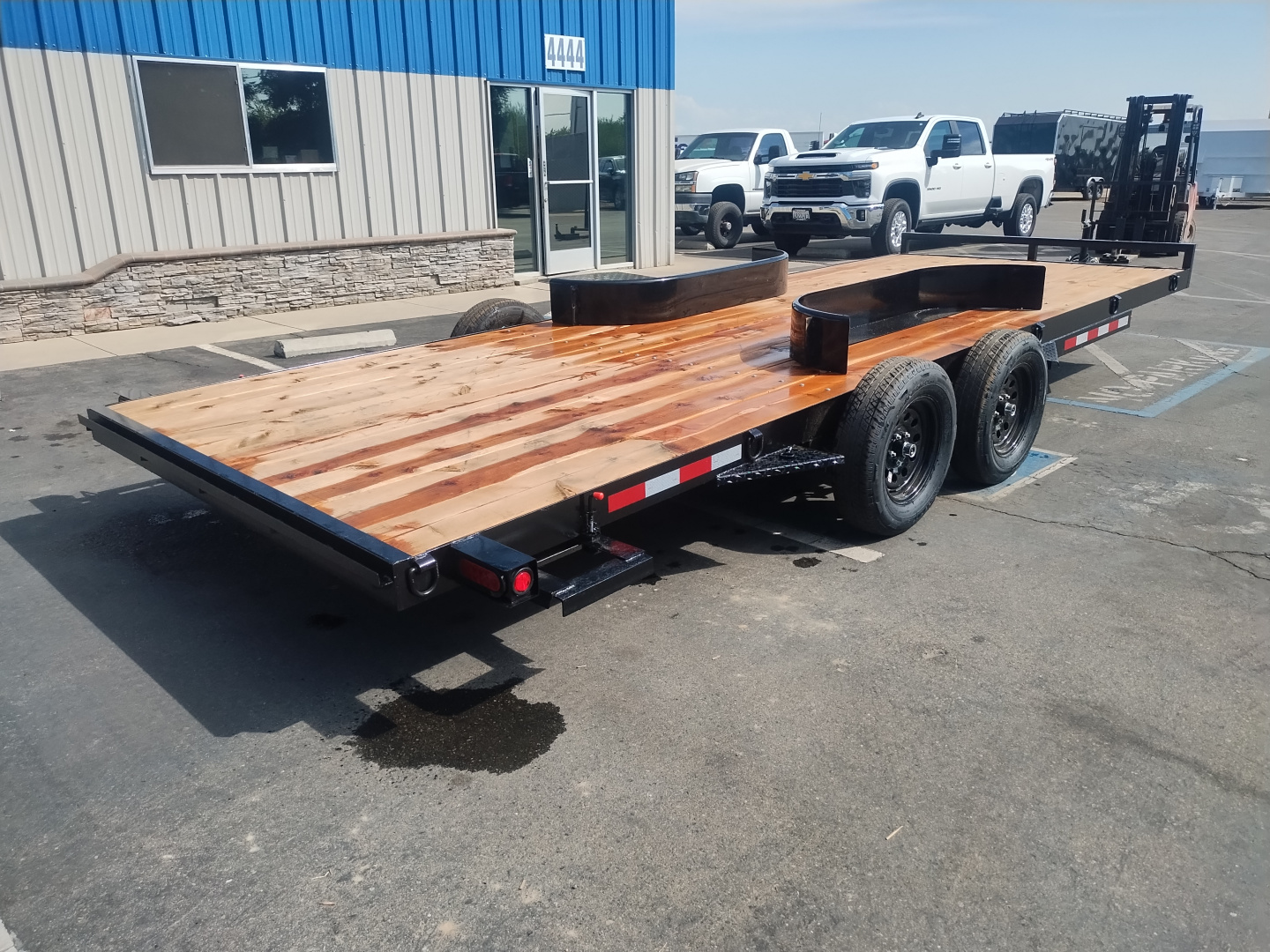 New 2026 TRU 7'x20' Dovetail/Straight Deck Removable Fenders Car Hauler 7k GVWR