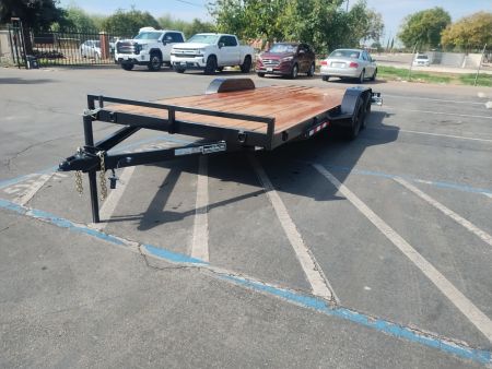 New 2026 TRU 7'x20' Dovetail/Straight Deck Removable Fenders Car Hauler 7k GVWR