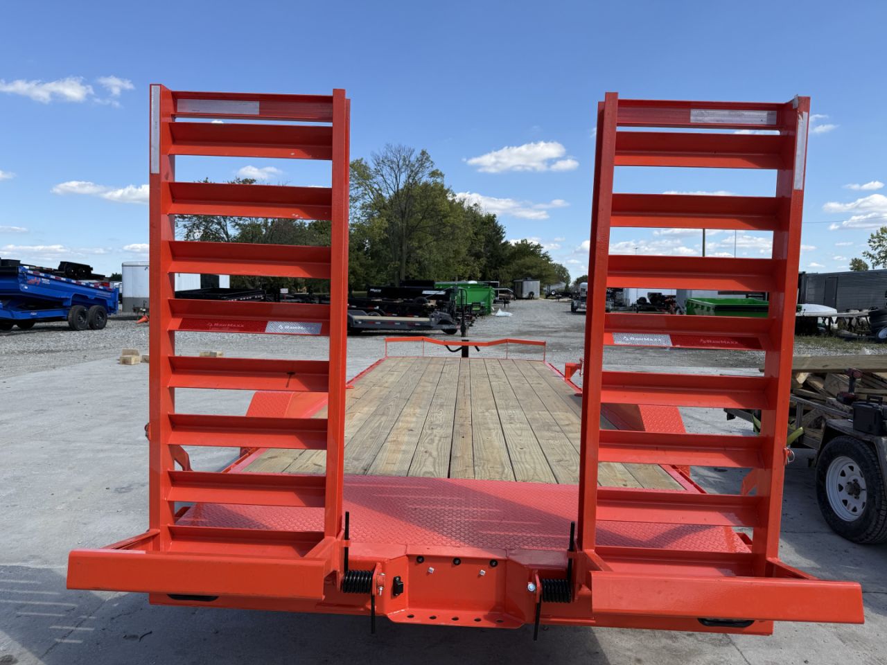 New 2026 RAWMAXX EQUIPMENT ECX20BP14K 83X20 TA CARHAULER (GVW:14000) CLASSIC ORANGE