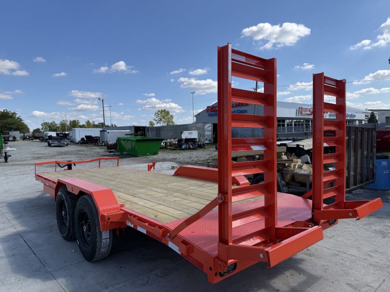 New 2026 RAWMAXX EQUIPMENT ECX20BP14K 83X20 TA CARHAULER (GVW:14000) CLASSIC ORANGE