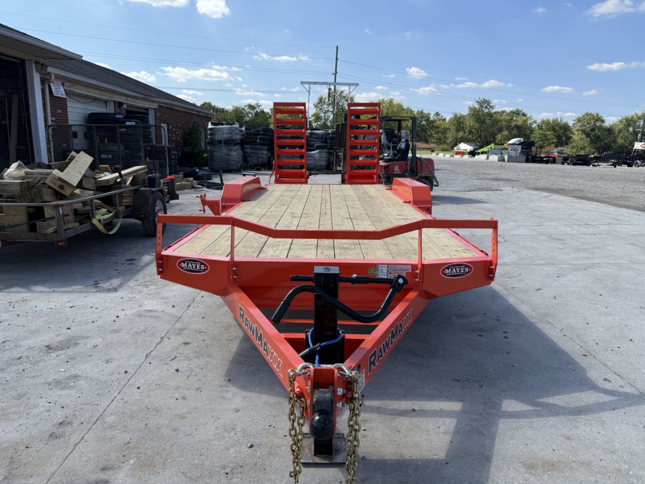 New 2026 RAWMAXX EQUIPMENT ECX20BP14K 83X20 TA CARHAULER (GVW:14000) CLASSIC ORANGE