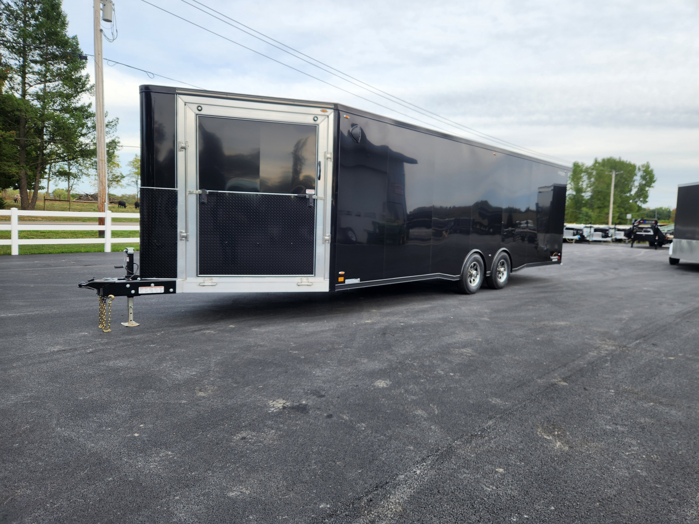 New 2026 Legend Trailers 8.5X32TMVTA35 Snowmobile Trailer