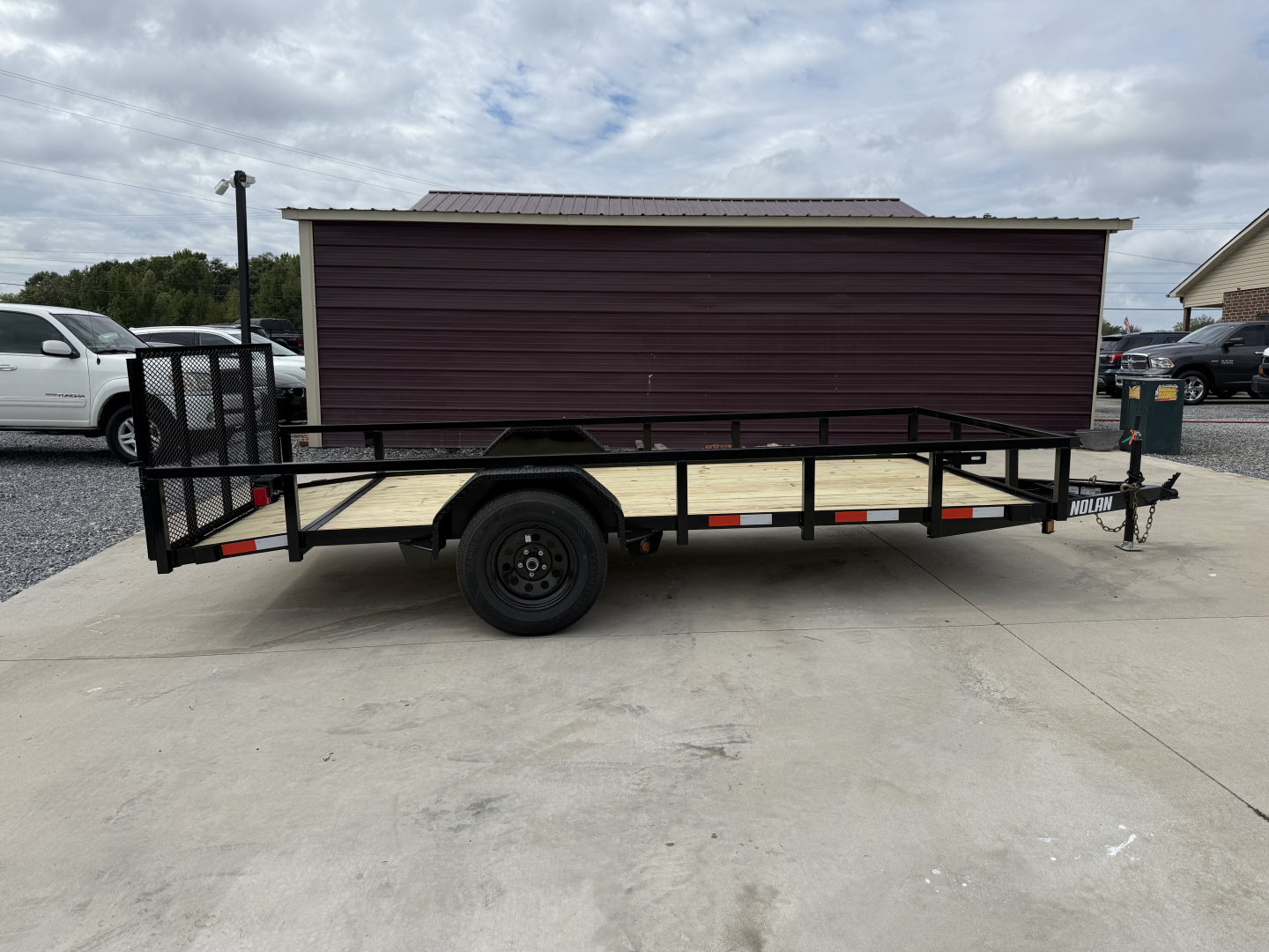 New 2026 Nolan 6X14 Landscape Utility Trailer 3K