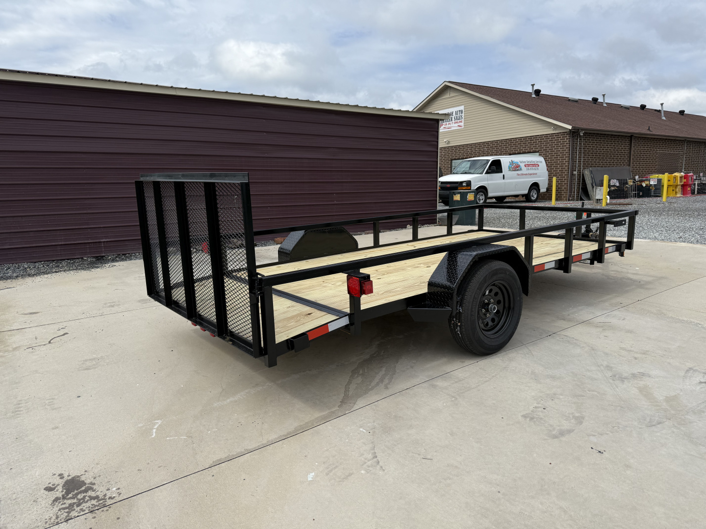 New 2026 Nolan 6X14 Landscape Utility Trailer 3K