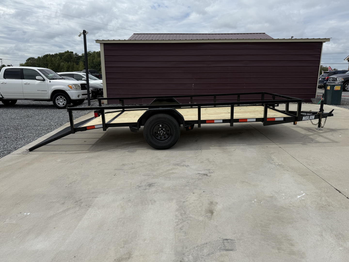 New 2026 Nolan 6X14 Landscape Utility Trailer 3K