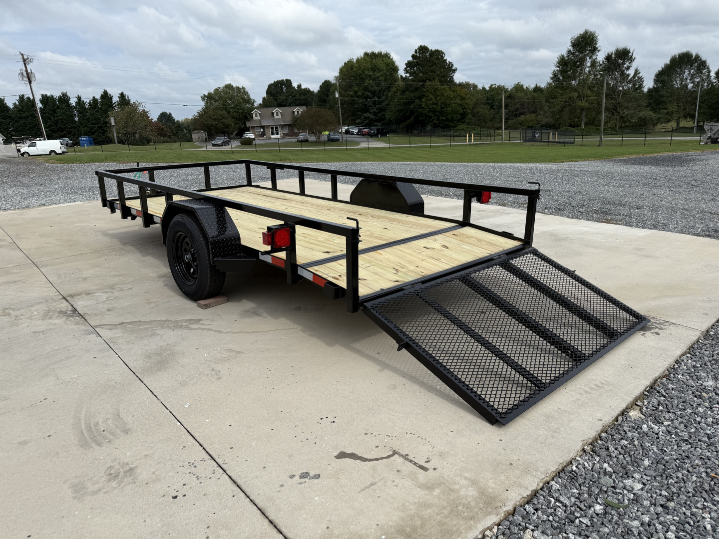 New 2026 Nolan 6X14 Landscape Utility Trailer 3K