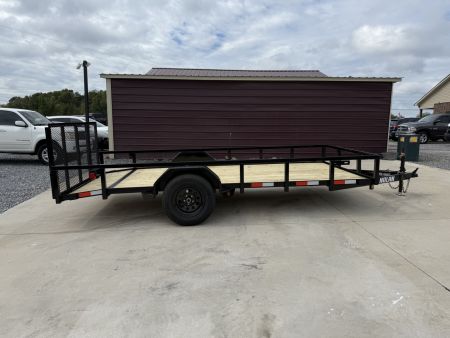 New 2026 Nolan 6X14 Landscape Utility Trailer 3K
