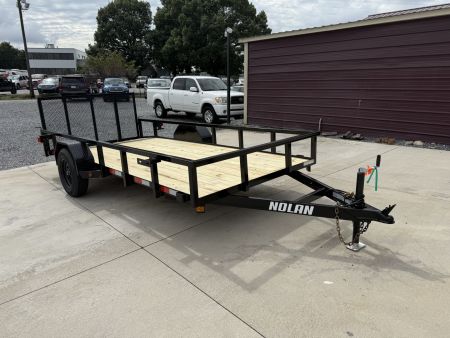 New 2026 Nolan 6X14 Landscape Utility Trailer 3K