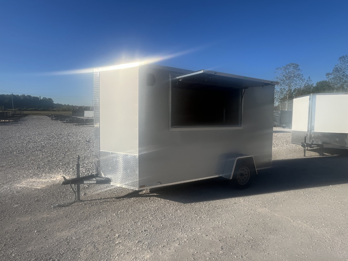 New 2026 Trailblazer 6X12 ENCLOSED VEN SA W/RAMP
