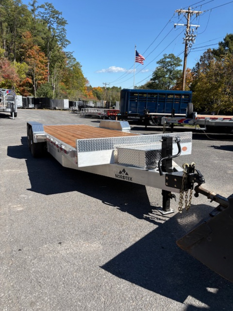 New 2026 Nordtek 82" X 22'-16K GVW Aluminum Power Tilt Trailer