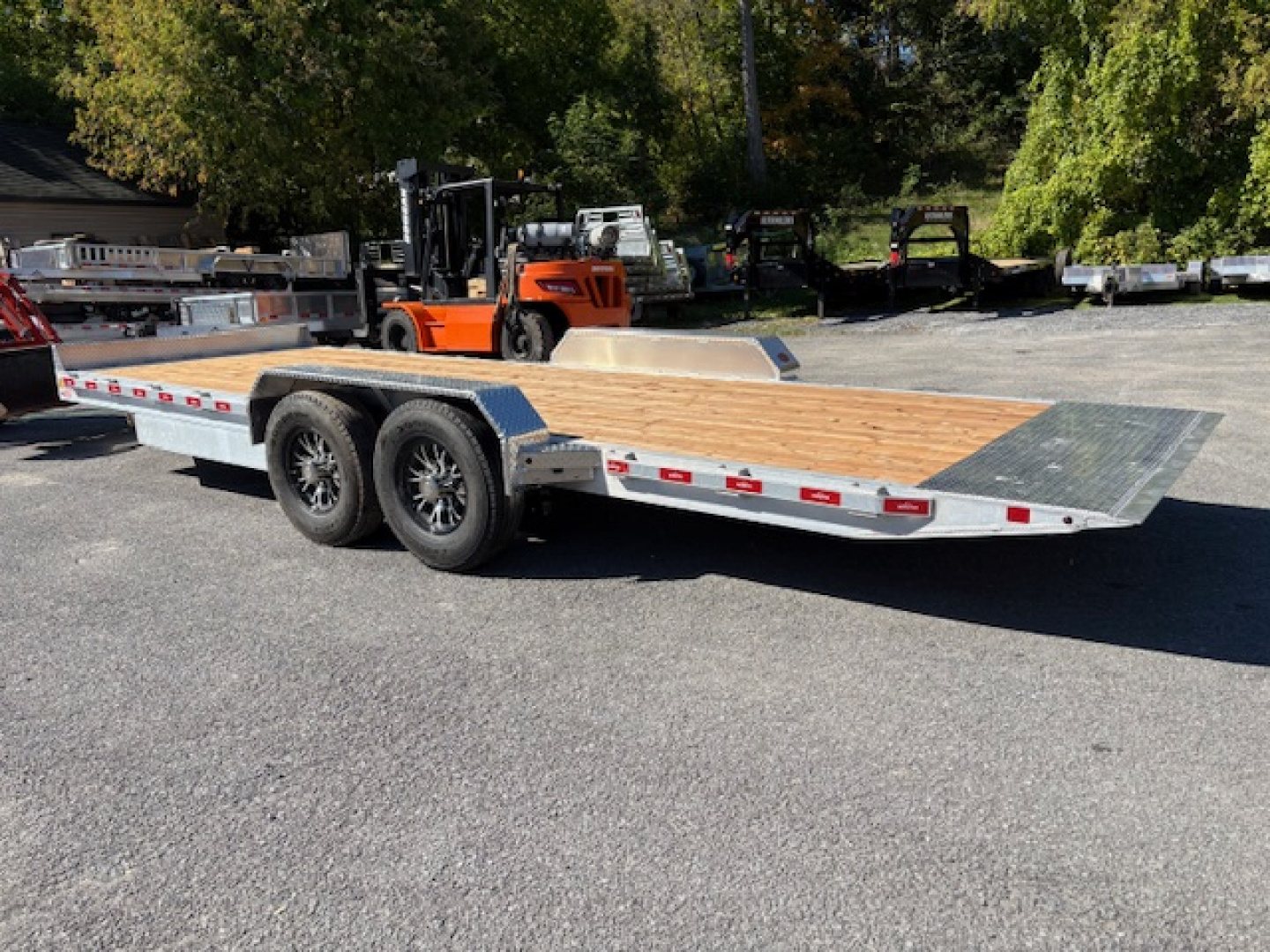 New 2026 Nordtek 82" X 22'-16K GVW Aluminum Power Tilt Trailer