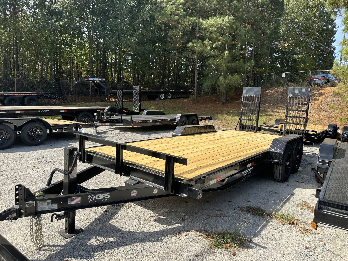 New 2026 GPS 20' 14K EQUIPMENT HAULER WITH 16K SPRING LOADED RAMPS