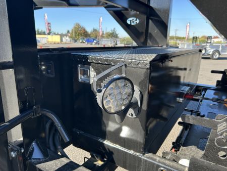 New 2026 Sure-Trac 7X16 -ROLLOFF DUMP CARRIER--GOOSE NECK- 17.6K GVWR