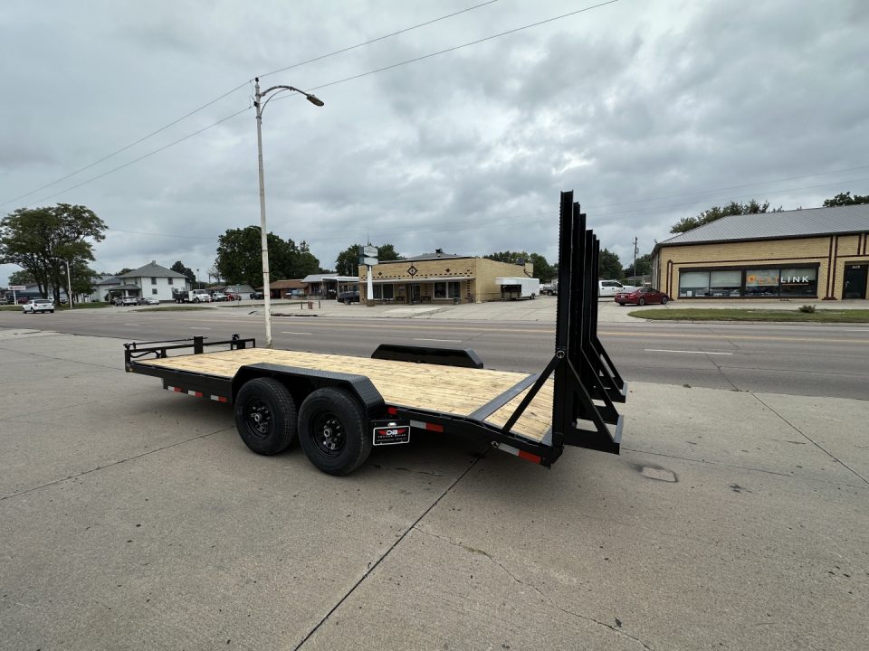 New 2027 JCE 20' 14K FLAT BED Equipment Trailer