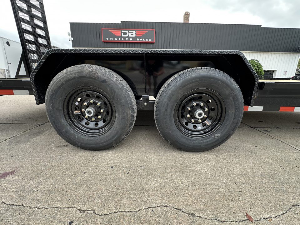 New 2027 JCE 20' 14K FLAT BED Equipment Trailer