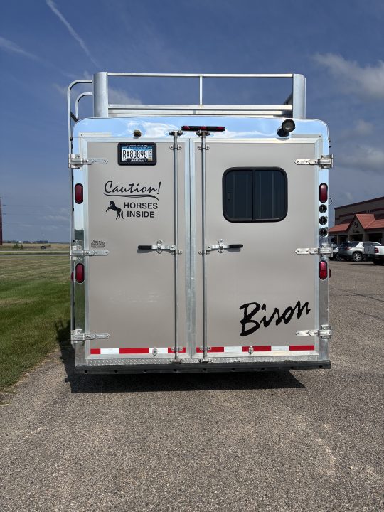 Used 2014 4H Bison Coach 12' LQ Horse Trailer