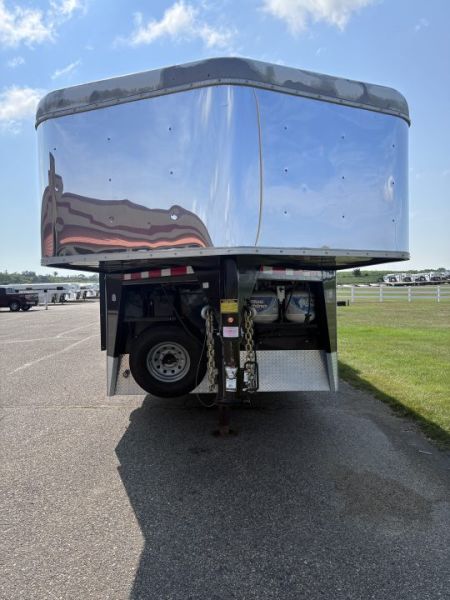 Used 2014 4H Bison Coach 12' LQ Horse Trailer