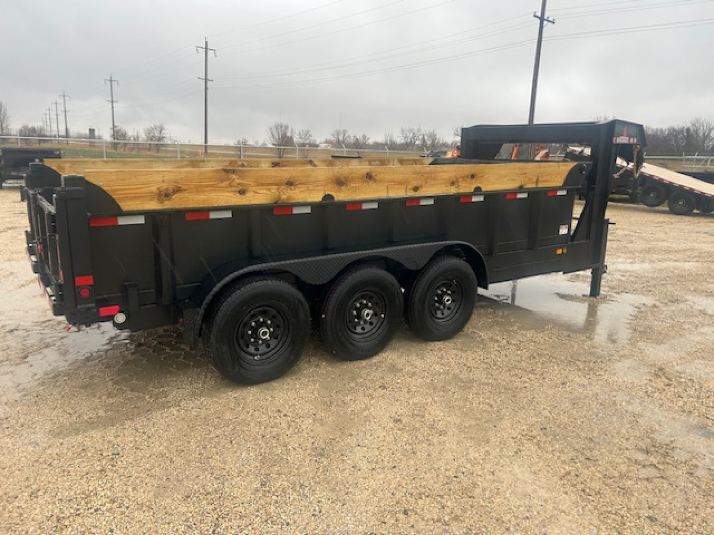 New 2027 Canada Trailers 16ft triple axle Dump Trailer
