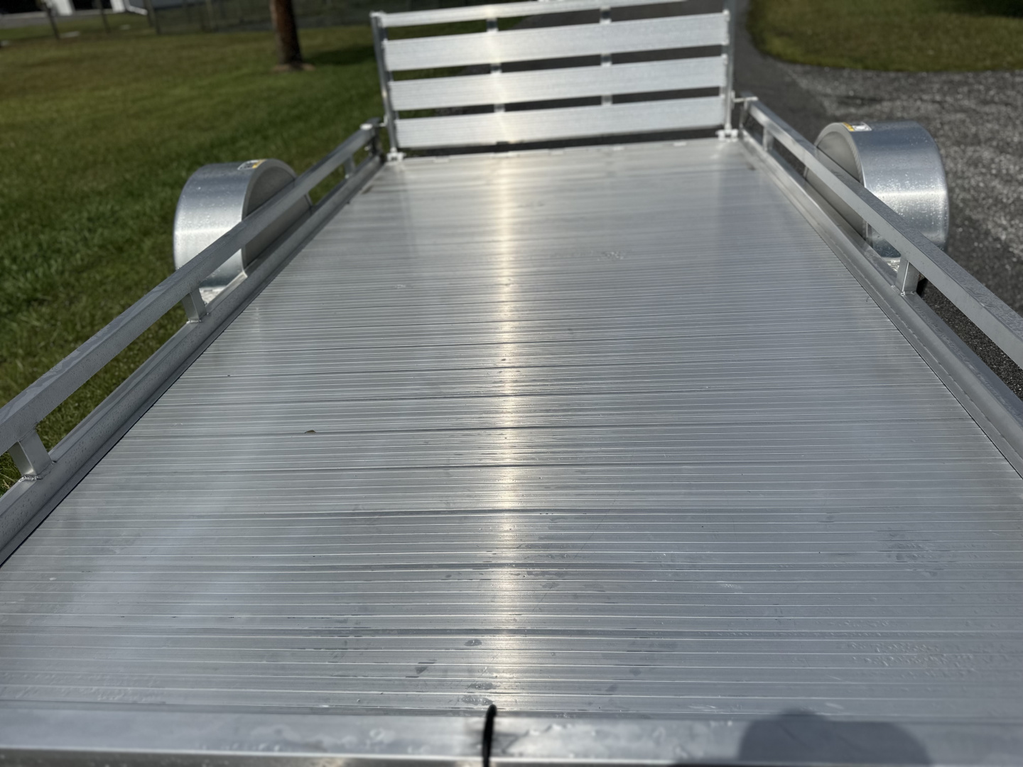 New 2026 H&H Trailers 3K 78X12 Low Side Aluminum Utility Trailer