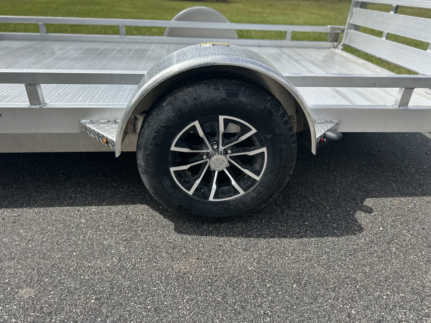 New 2026 H&H Trailers 3K 78X12 Low Side Aluminum Utility Trailer