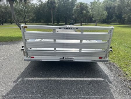 New 2026 H&H Trailers 3K 78X12 Low Side Aluminum Utility Trailer