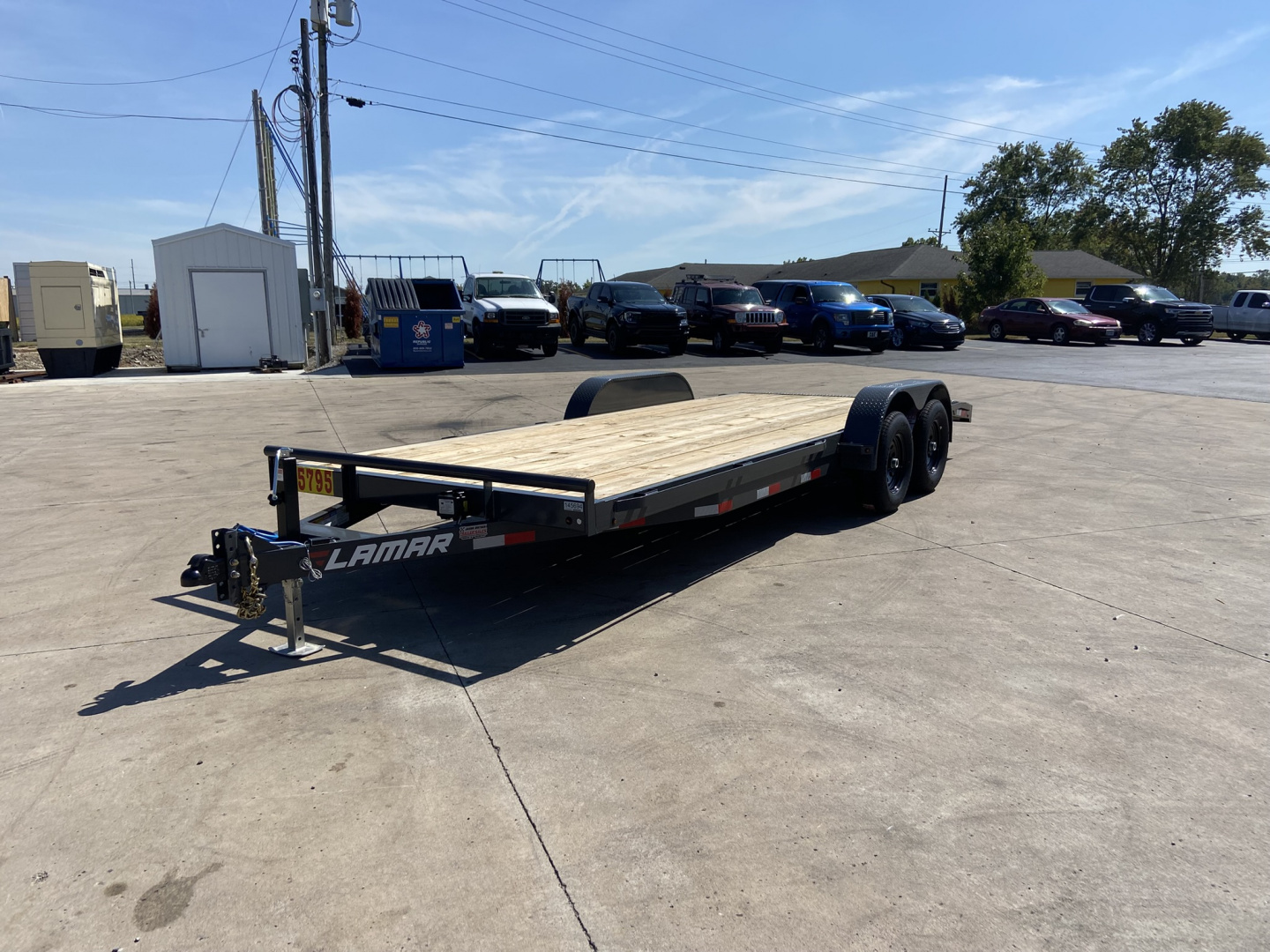 New 2026 Lamar Trailers CC832025 Equipment Trailer