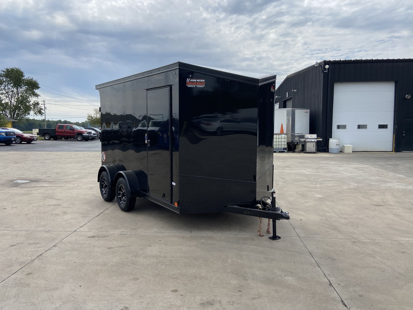 7×12 Enclosed Cargo Trailer photo 2
