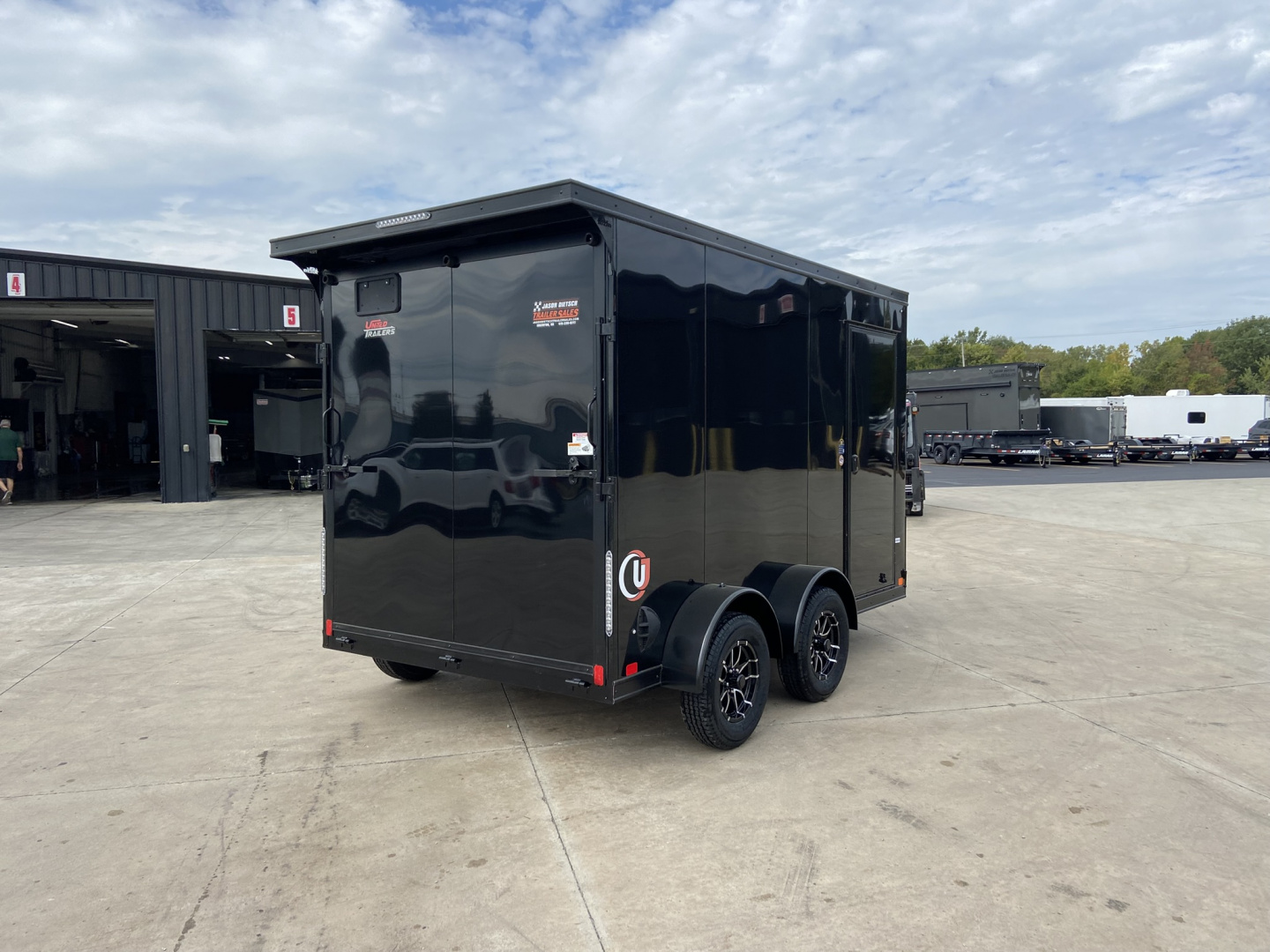 7×12 Enclosed Cargo Trailer photo 4