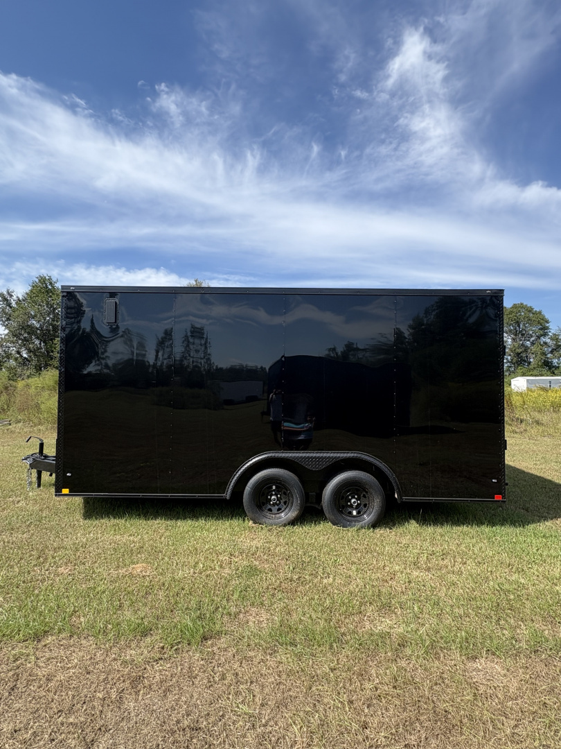 New 2026 Diamond Cargo 8.5x16TA 7' Blackout Edition PolyCor Cargo / Enclosed Trailer