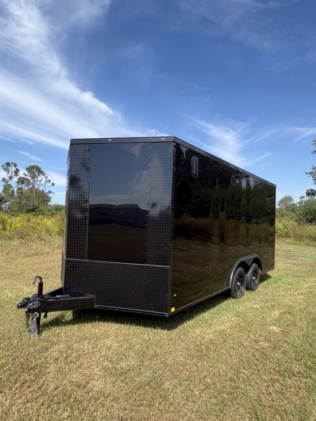 New 2026 Diamond Cargo 8.5x16TA 7' Blackout Edition PolyCor Cargo / Enclosed Trailer