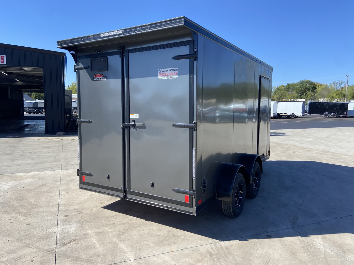 New 2026 United UJ Cargo / Enclosed Trailer 14'