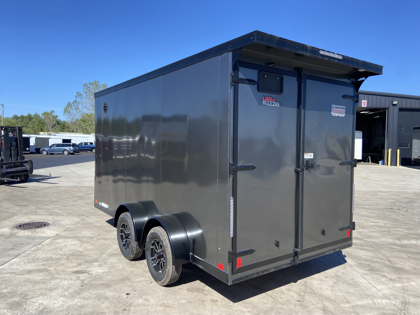 New 2026 United UJ Cargo / Enclosed Trailer 14'