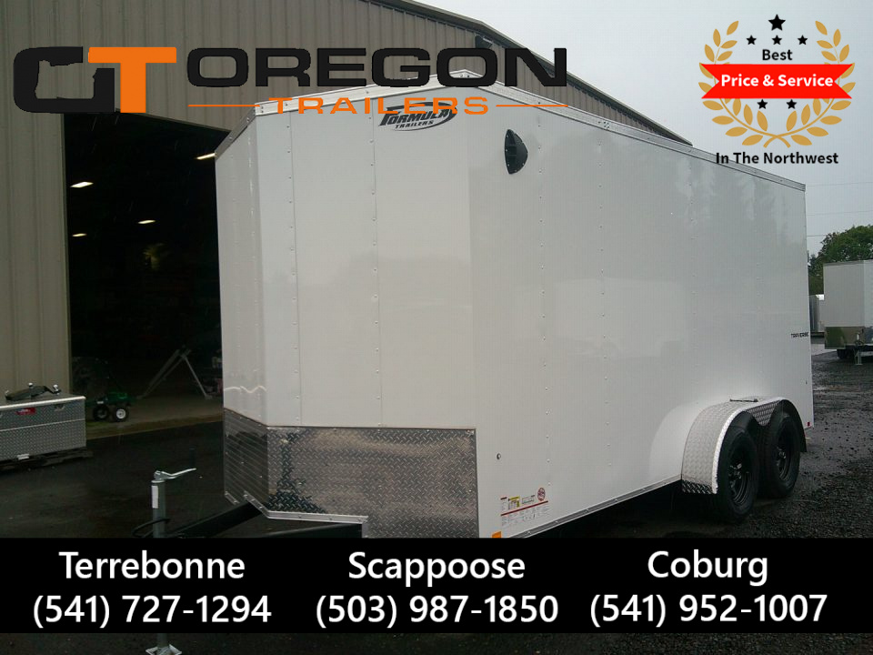 New 2026 Formula 7x16 7K Enclosed Trailer