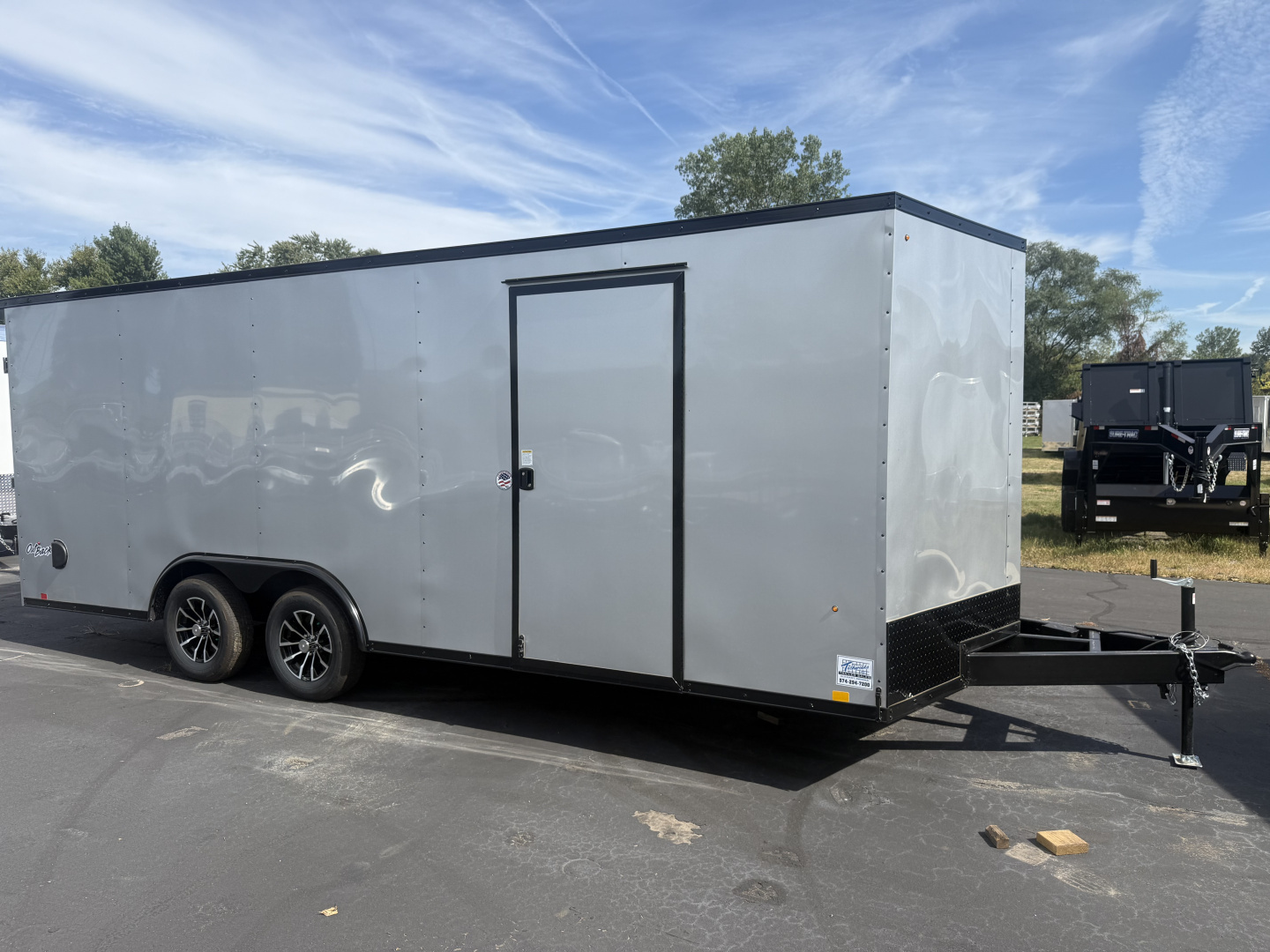 New 2026 Pace American 8.5 x 20 7k v-nose 6'6'' interior height, black out package, alum wheels Car / Racing Trailer
