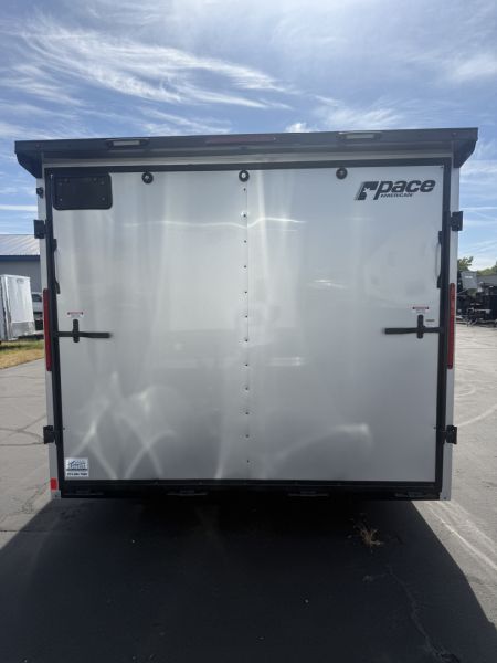 New 2026 Pace American 8.5 x 20 7k v-nose 6'6'' interior height, black out package, alum wheels Car / Racing Trailer