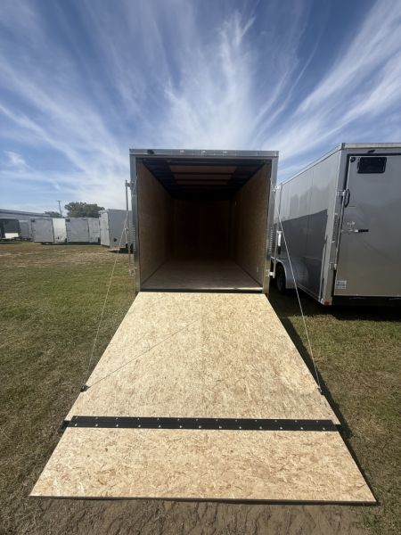 New 2025 Team Spirit Trailers 7x16 10k v-nose 6'-7" interior height polycore screwless Cargo / Enclosed Trailer
