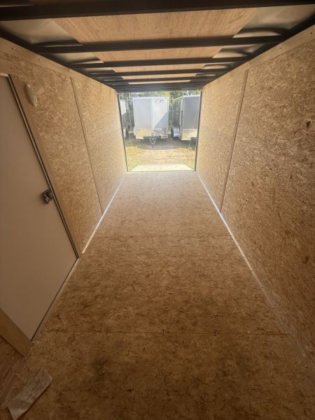 New 2025 Team Spirit Trailers 7x16 10k v-nose 6'-7" interior height polycore screwless Cargo / Enclosed Trailer