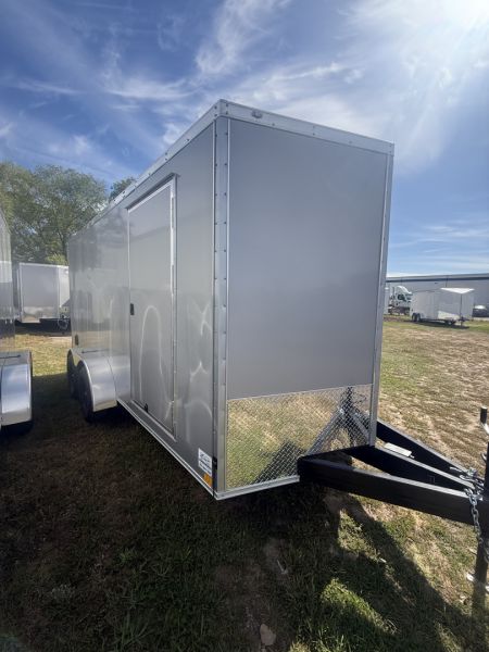 New 2025 Team Spirit Trailers 7x16 10k v-nose 6'-7" interior height polycore screwless Cargo / Enclosed Trailer