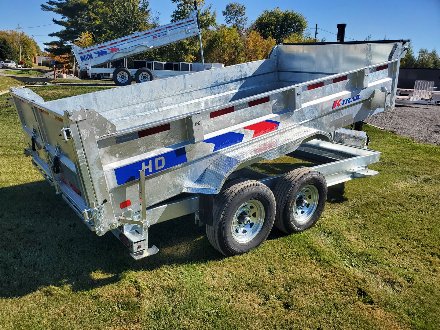 New 2026 K-TRAIL 7 x 14 HD Expert Series 7 Ton Dump Trailer