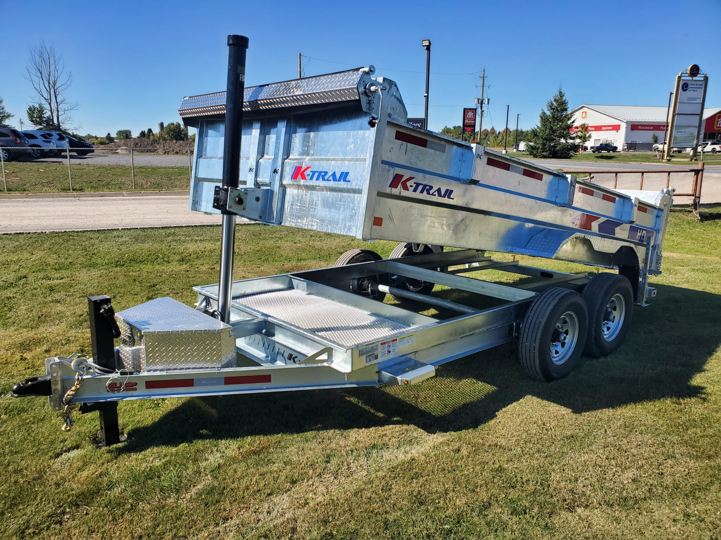 New 2026 K-TRAIL 7 x 14 HD Expert Series 7 Ton Dump Trailer