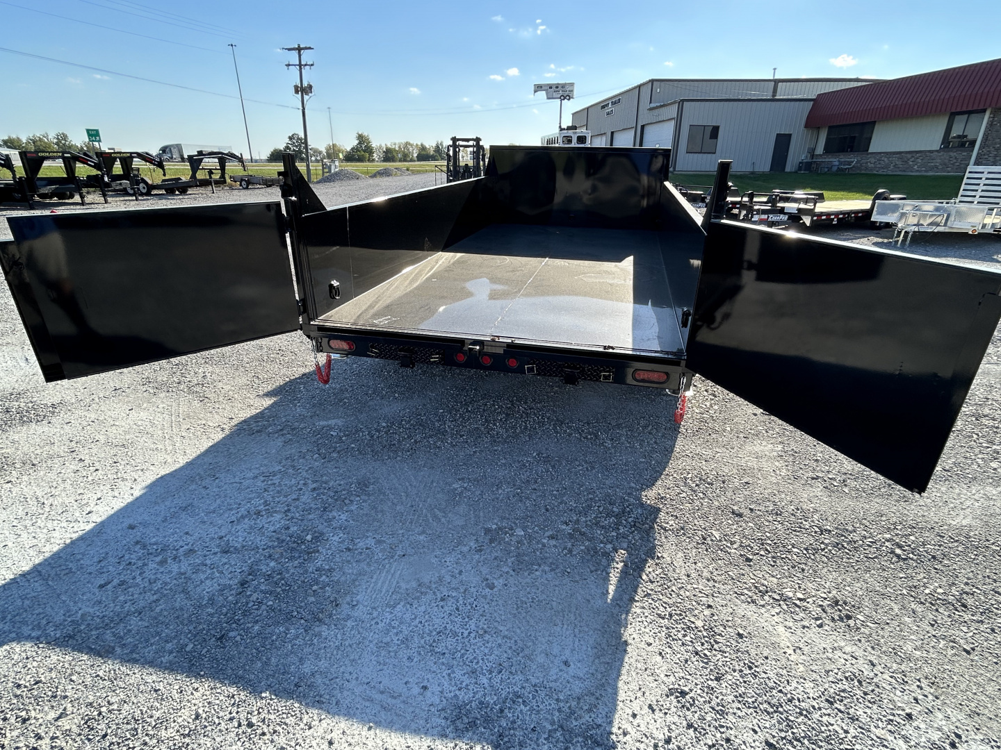 New 2026 Quality Steel and Aluminum HD 83"x14' Dump Trailer