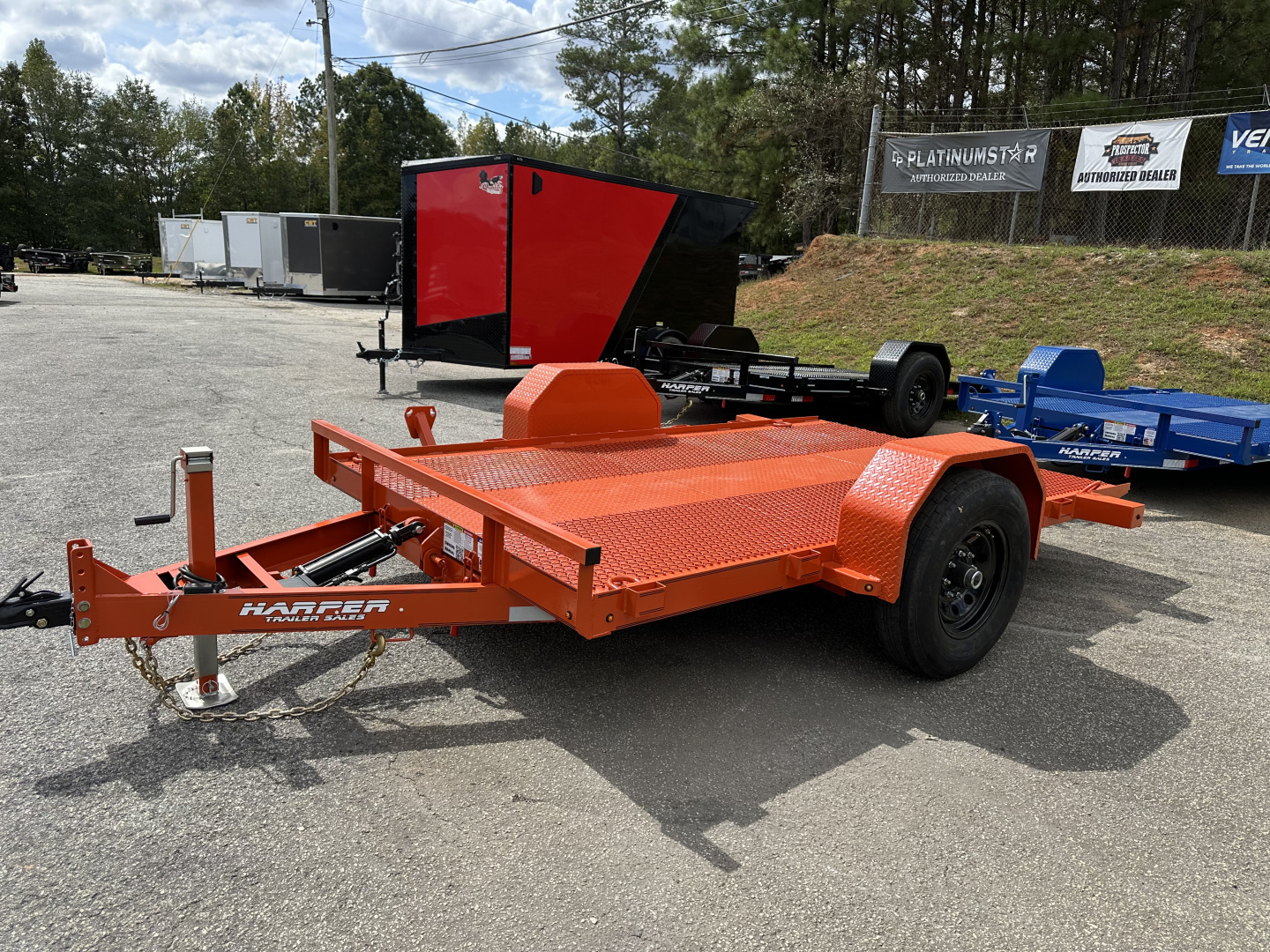 New 2026 DP PLATINUMSTAR 80x11 7K SCISSOR LIFT HAULER
