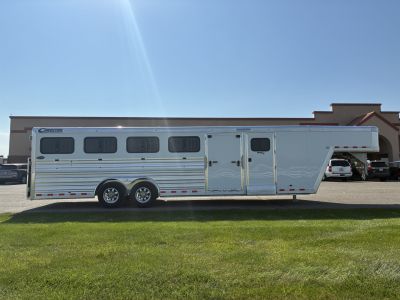 New 2026 Cimarron Trailers 10 Pen Showstar LX Stock / Stock Combo Trailer