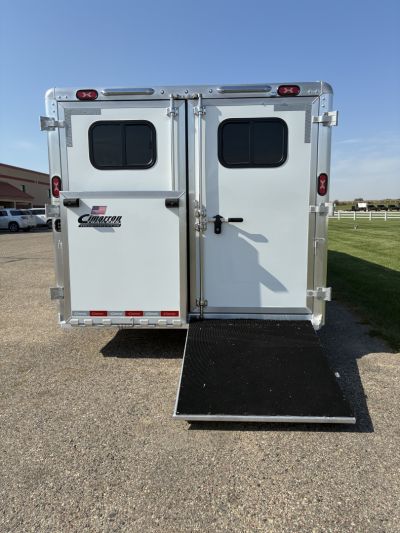 New 2026 Cimarron Trailers 10 Pen Showstar LX Stock / Stock Combo Trailer
