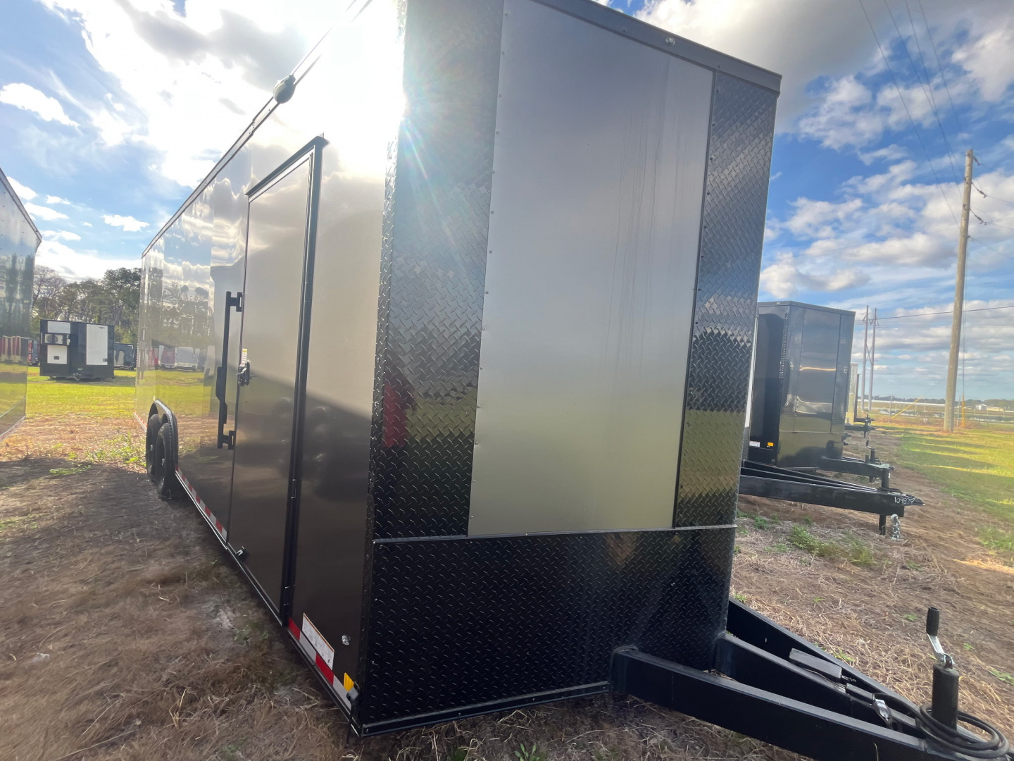 New 2026 Diamond Cargo 8.5x24TA 7'6" Blackout Screwless .080 PolyCor Cargo / Enclosed Trailer