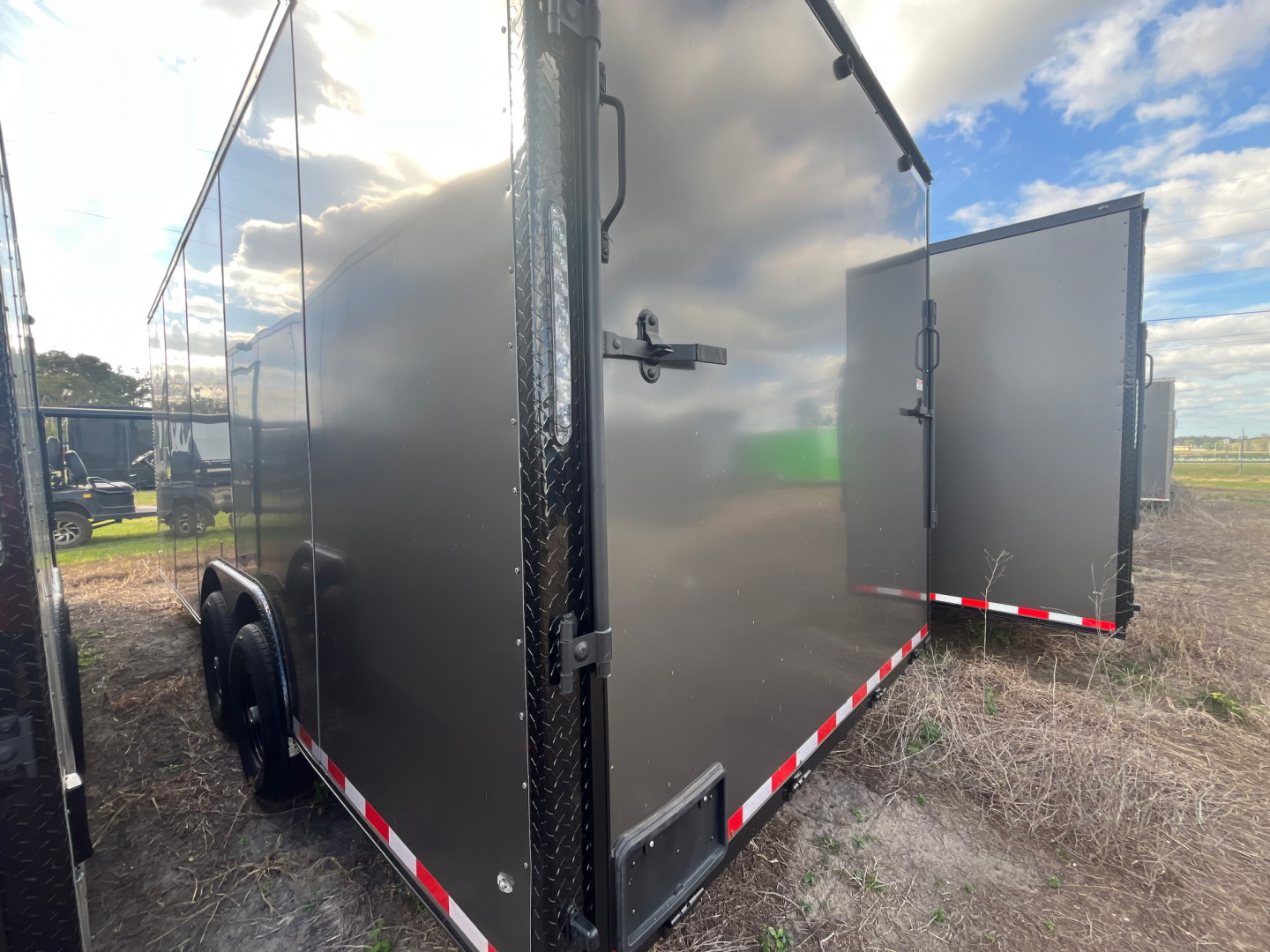 New 2026 Diamond Cargo 8.5x24TA 7'6" Blackout Screwless .080 PolyCor Cargo / Enclosed Trailer