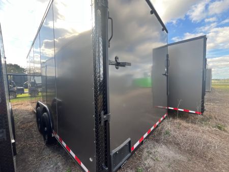 New 2026 Diamond Cargo 8.5x24TA 7'6" Blackout Screwless .080 PolyCor Cargo / Enclosed Trailer