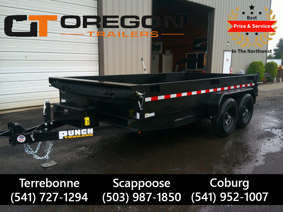 New 2026 7x14 Punch 14K Dump Trailer Deal!!